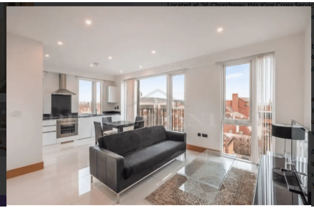 King’s Cross Serviced Apartment – Euston Deluxe Serviced Apartment, London