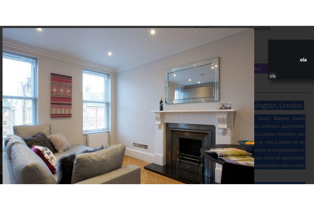 Barons Court ApartmentsLuxury 2-Bed Serviced Apartments in West Kensington, London.