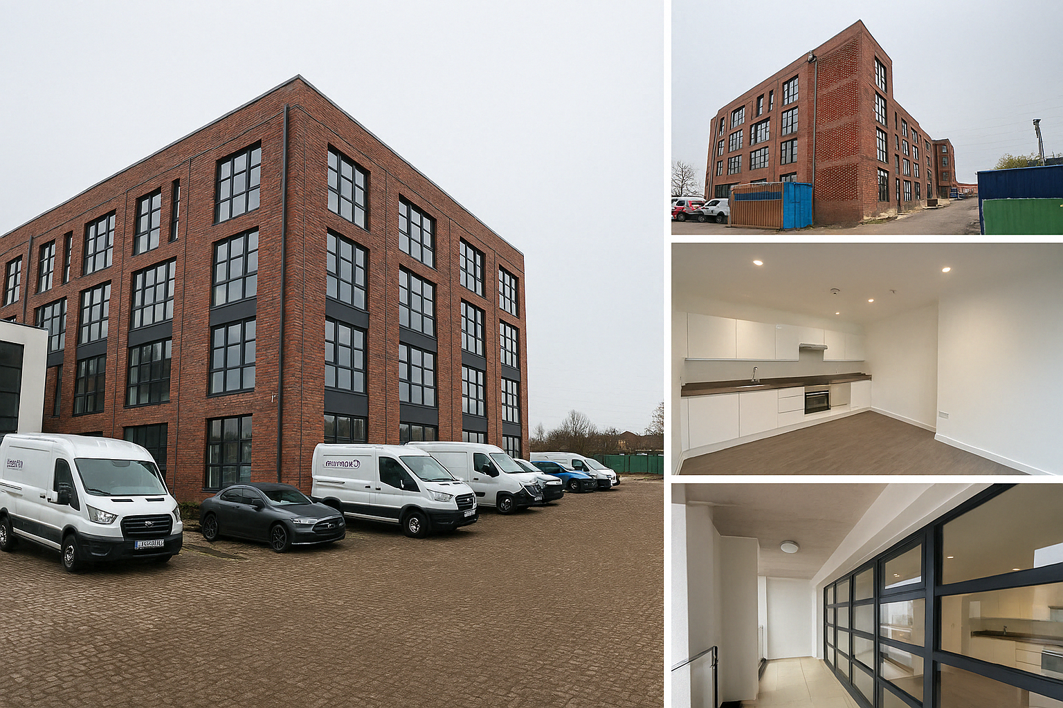 Mixture of studios, 1 beds, 2 beds and 3 beds