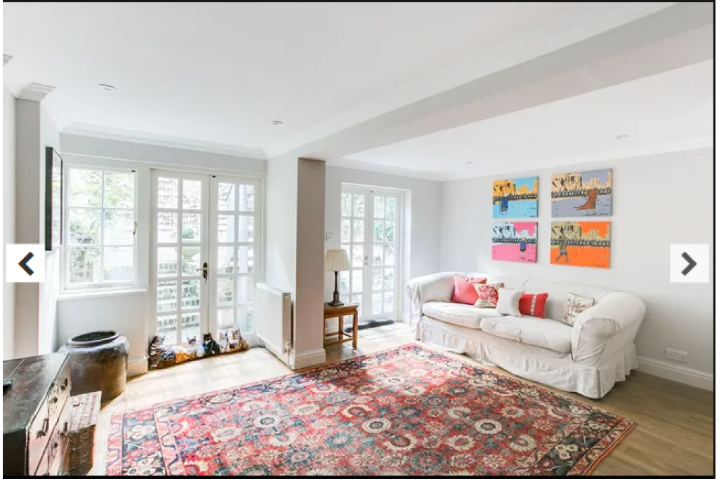 Cadogan Street III, Chelsea – Elegant 5-Bedroom Family Home with Garden – POA