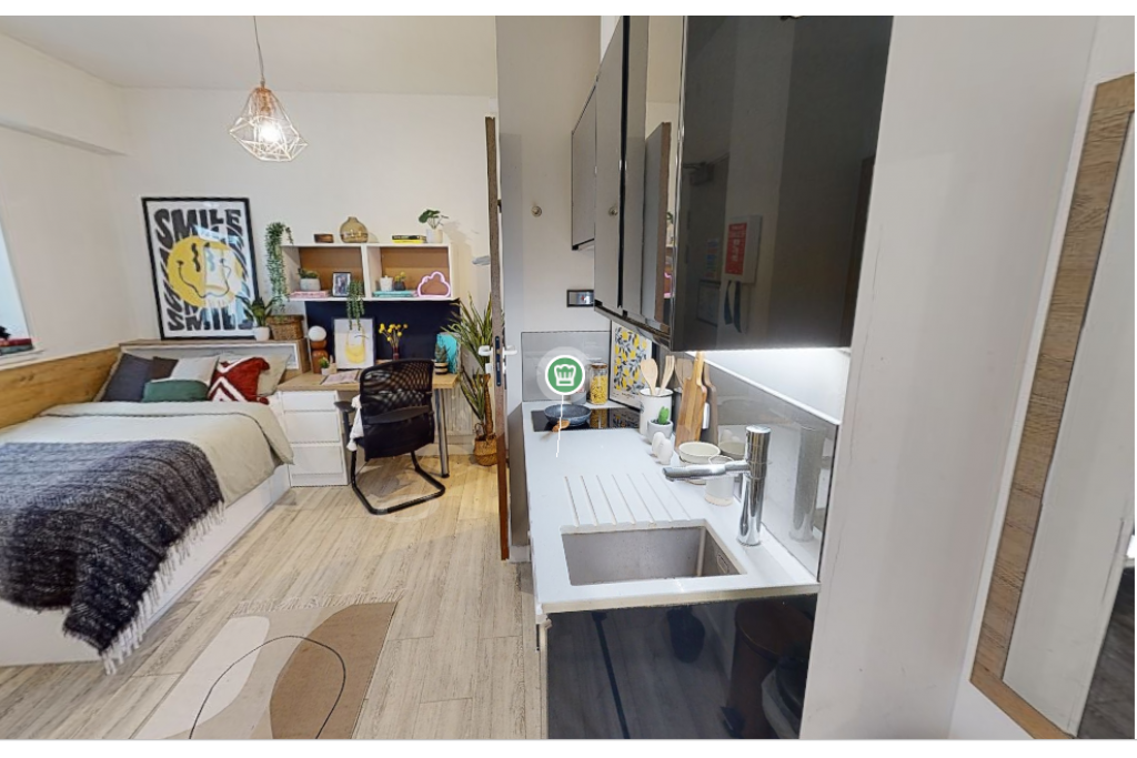 Shared Studio: Two Bed Room – Student Accommodation in Islington