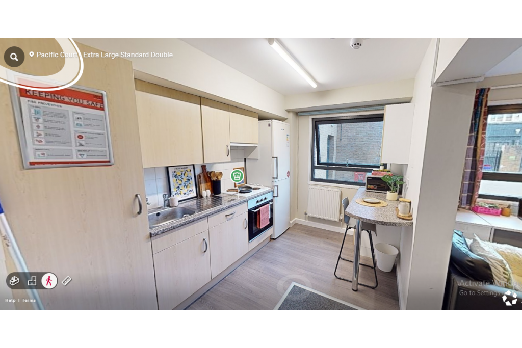 Pacific Court – Student Accommodation Available Studio Space