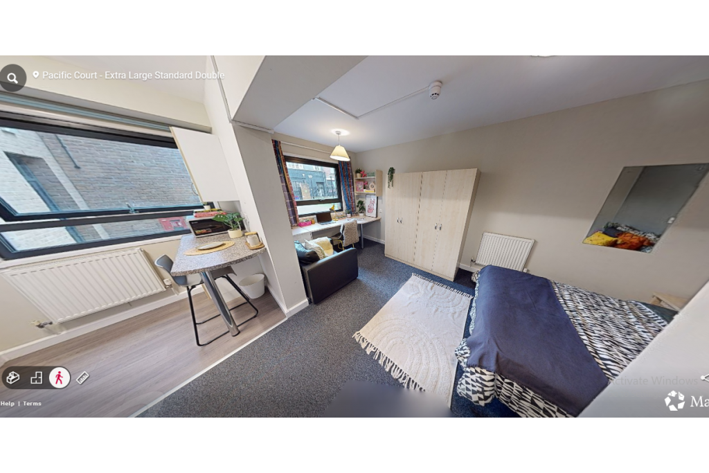 Pacific Court – Student Accommodation Available Studio Space