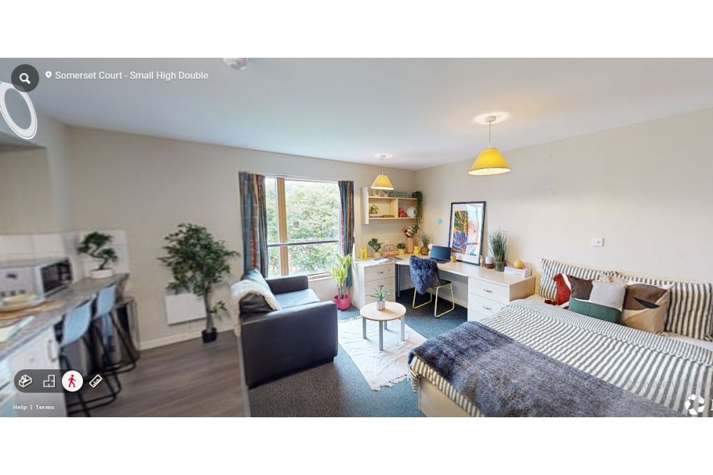 Somerset Court  Studio Space Available – Student Accommodation in Central London
