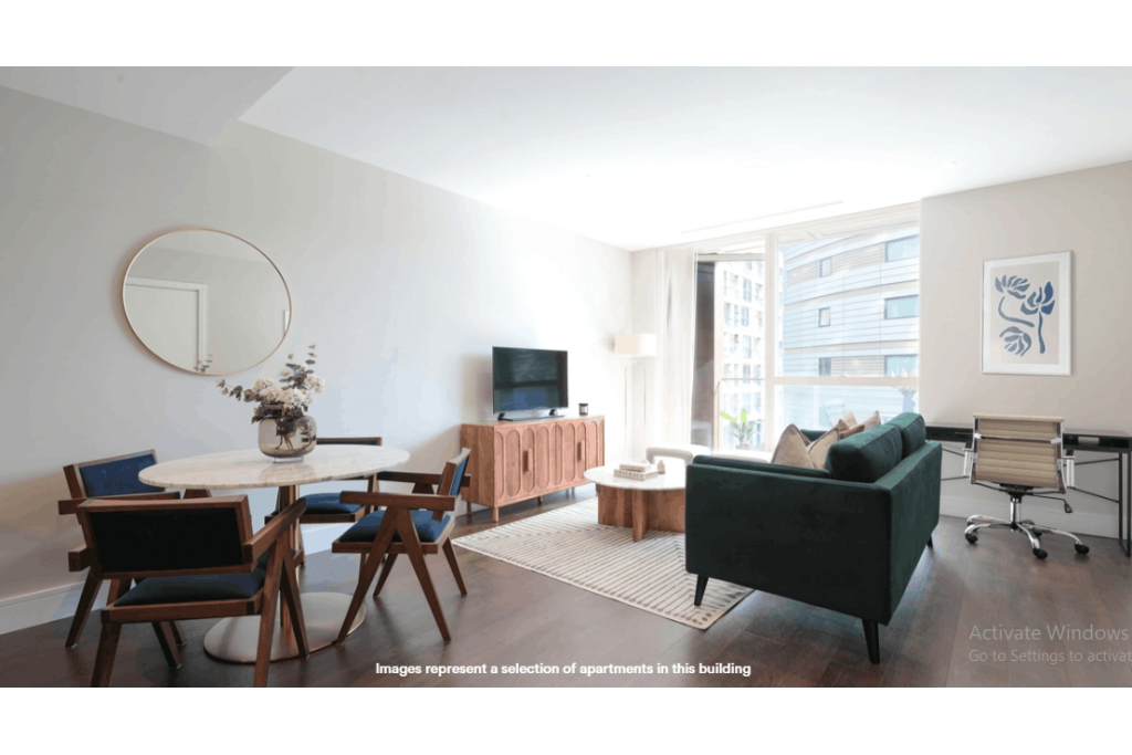 Maine Tower – Canary Wharf – 1 Bedroom Apartments