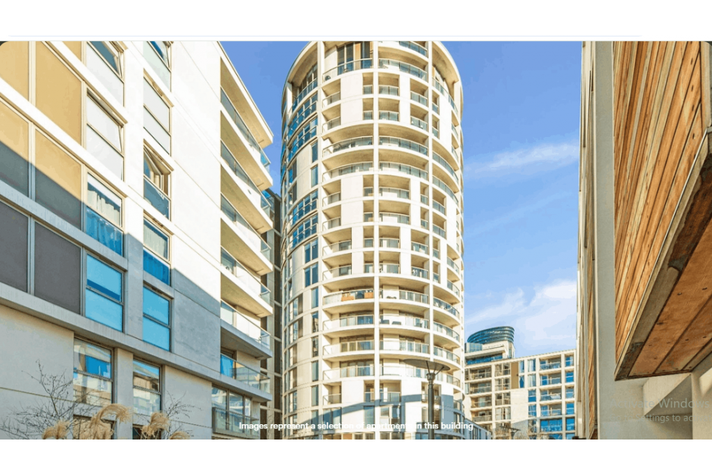 Trinity Tower – Canary Wharf – 1 Bedroom Apartments