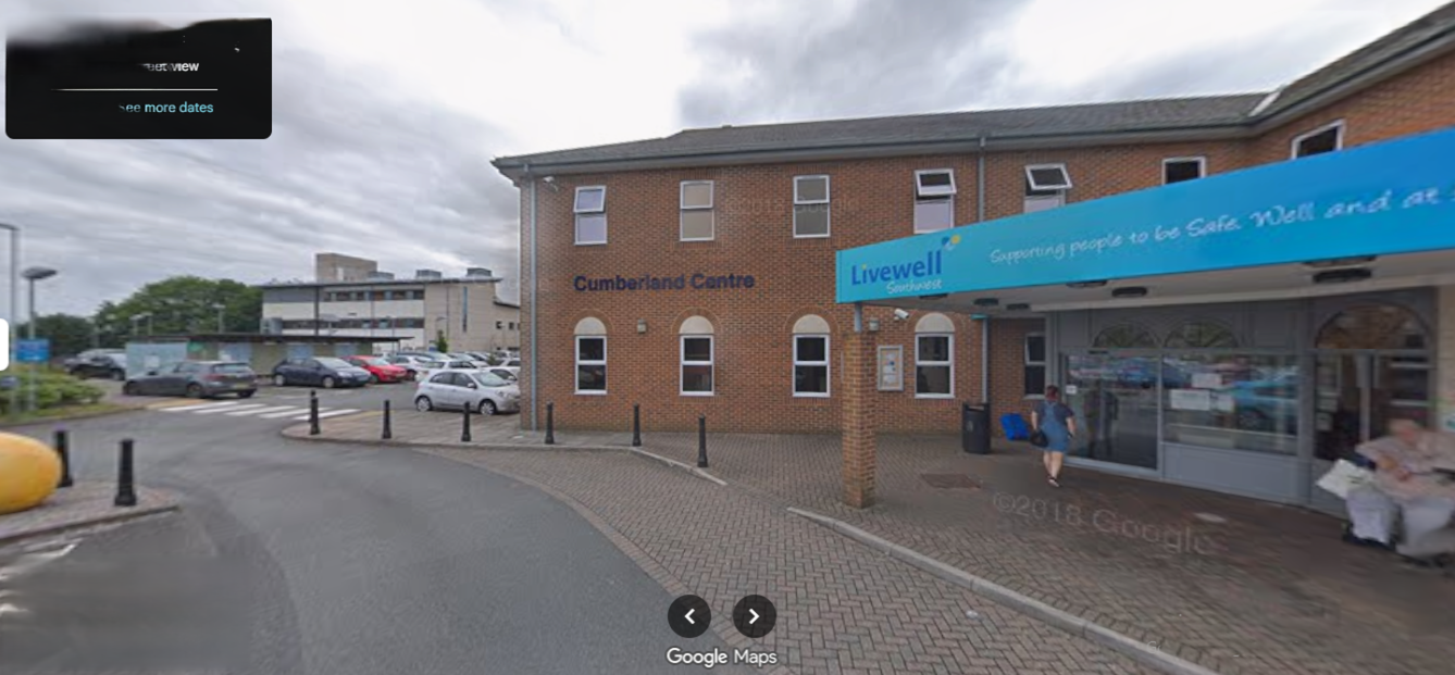 City Centre Healthcare Asset – Cumberland Centre Steps Building, Plymouth