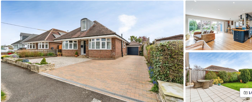 Corner Development Plot with Full Planning – 3-Bed Bungalow in Hampshire