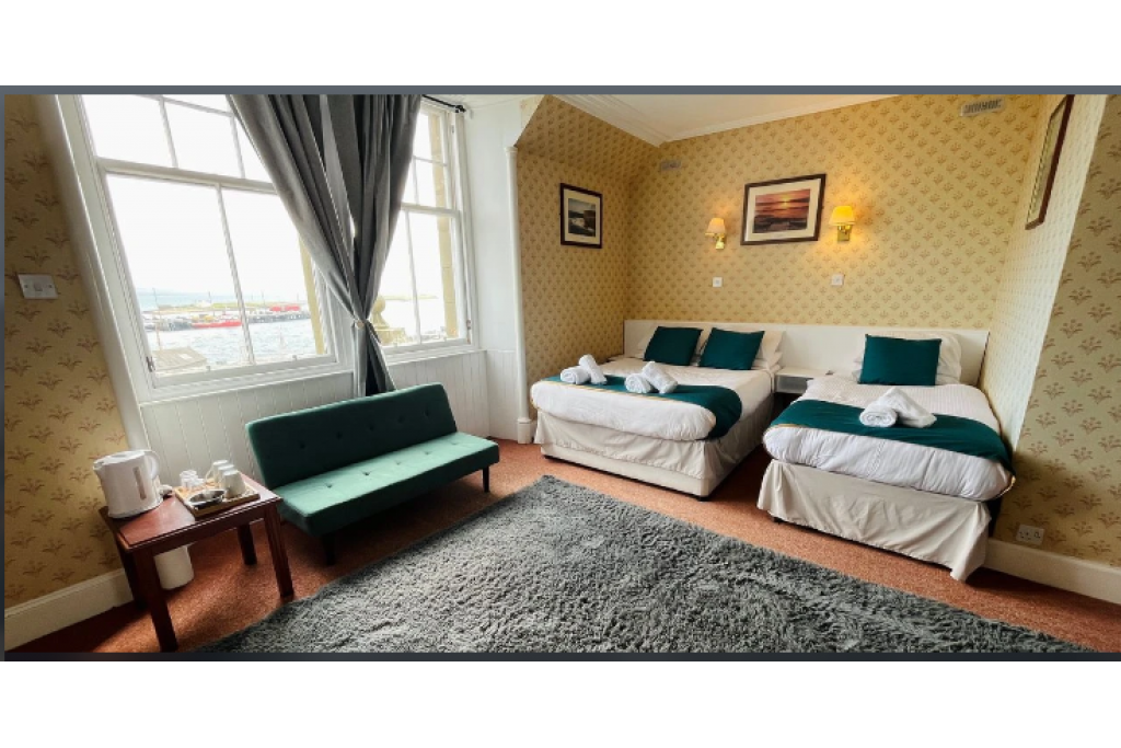 The Stromness Hotel – Historic Charm with Stunning Harbour Views