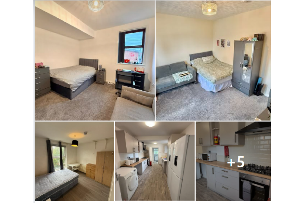 Double & Single Rooms Available – Modern HMO – Manchester M14