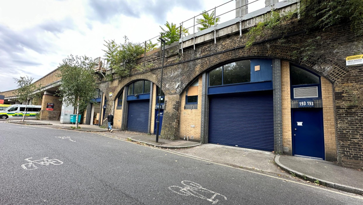 Carlisle Lane Railway Arches – Light Industrial Space in Lambeth, London SE1
