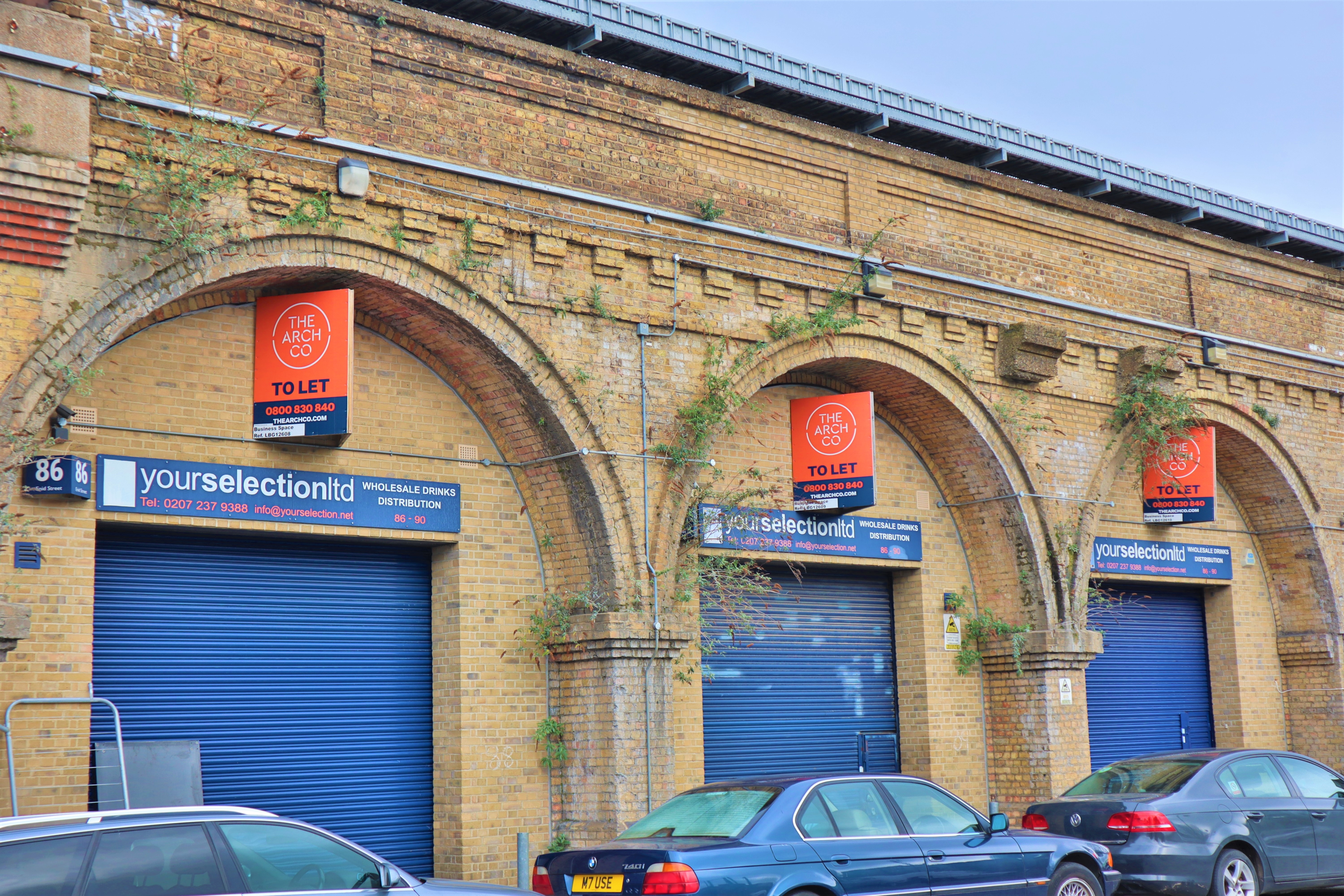 Enid Street Railway Arches – Light Industrial & Distribution Space, Southwark, London SE16