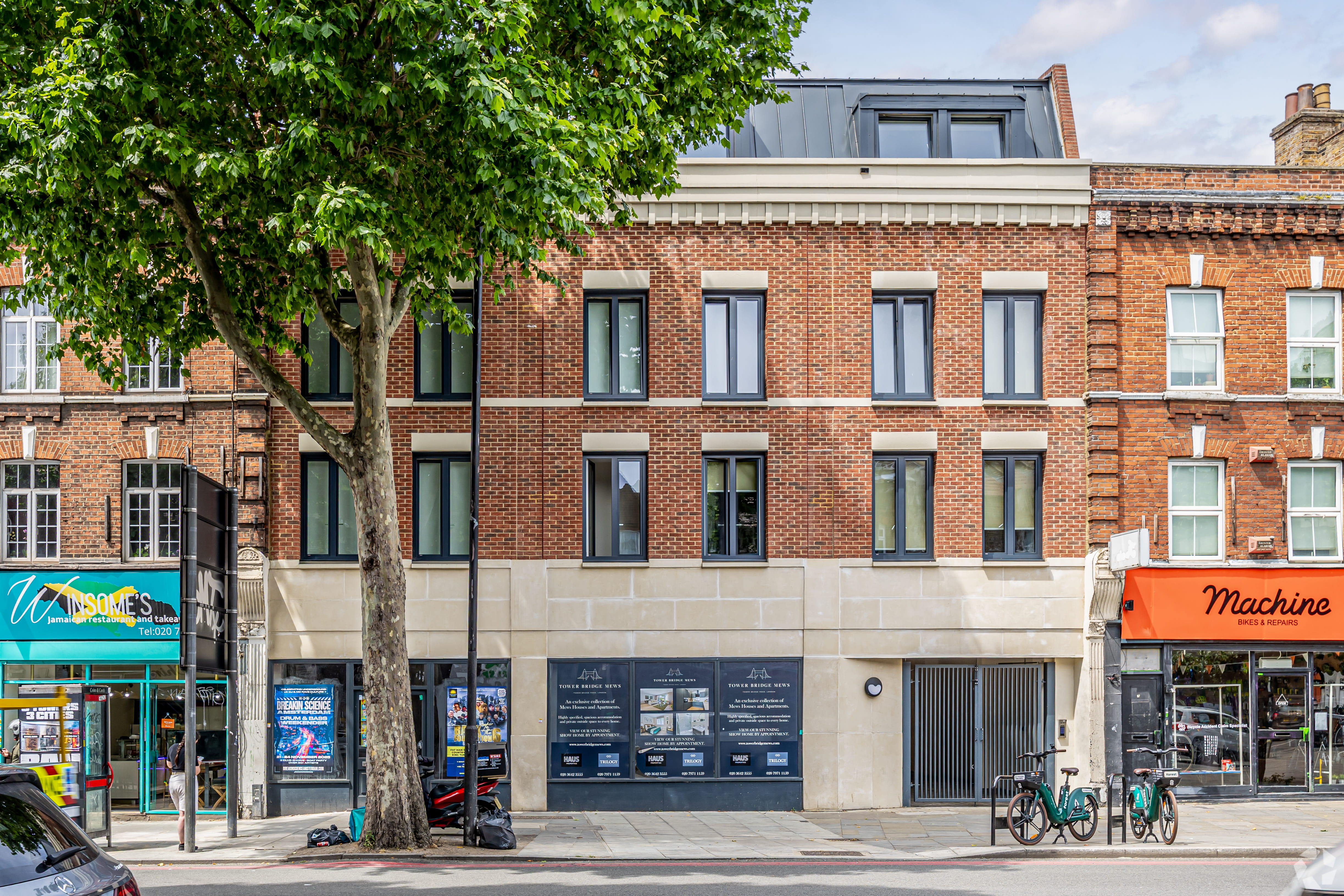 91-95 Tower Bridge Rd – Mid-Rise Apartments, Southern Fringe, London SE1 4TW