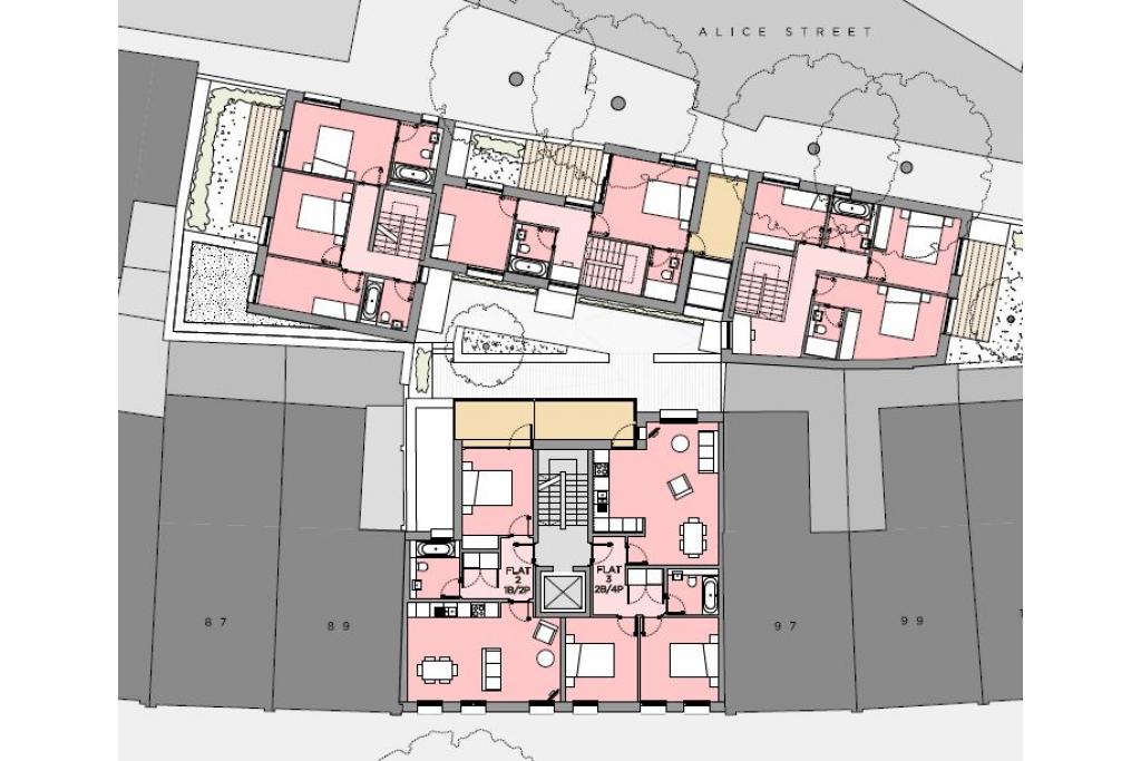 91-95 Tower Bridge Rd – Mid-Rise Apartments, Southern Fringe, London SE1 4TW