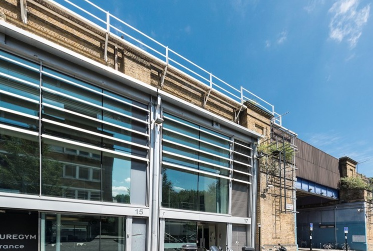 Mixed-Use Former Railway Building with Office and Retail Space Near London Waterloo