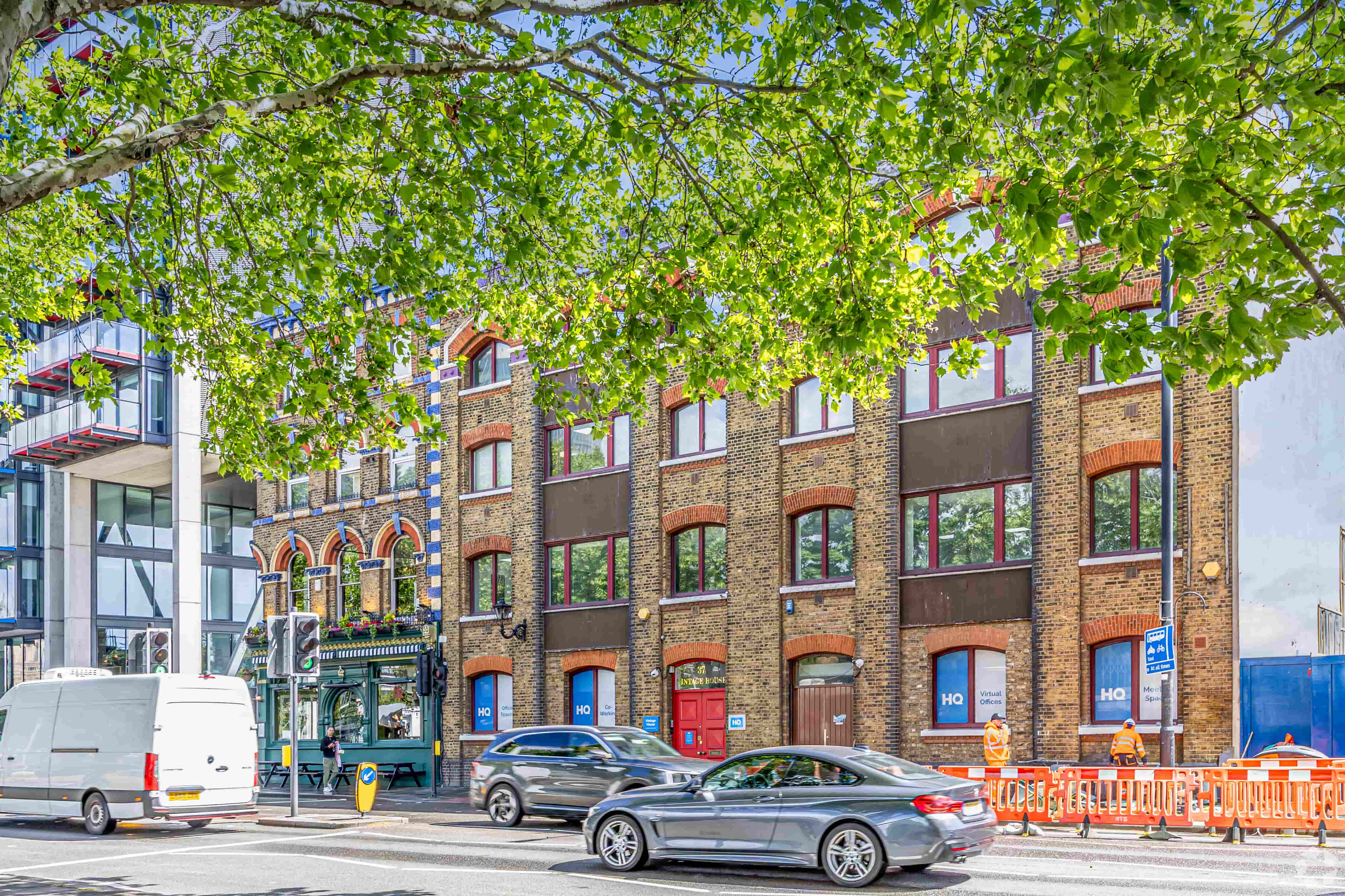 36-37 Albert Embankment,Southbank West-Vintage House Office Building Near Vauxhall Station