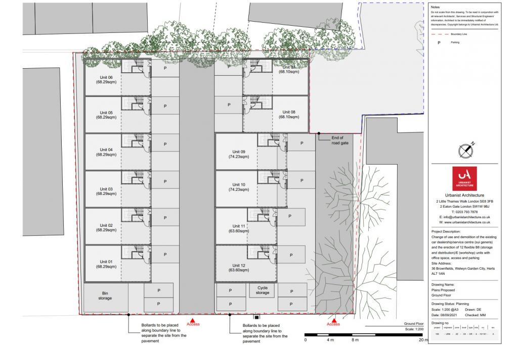 Brownfields – Modern Industrial Warehouse Units in Welwyn Garden City
