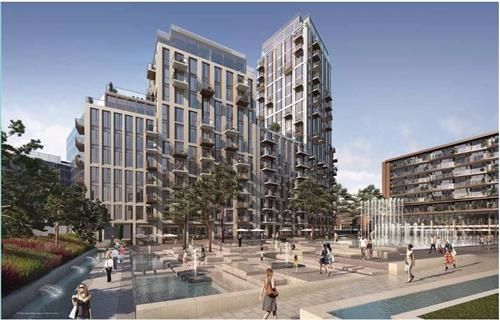 Modern One Bedroom Apartment with Balcony in Prestigious Admiralty House, London Dock