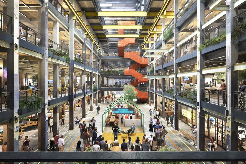 The Grand Press, Canada Water – A Monumental Workspace for Ambitious Enterprises