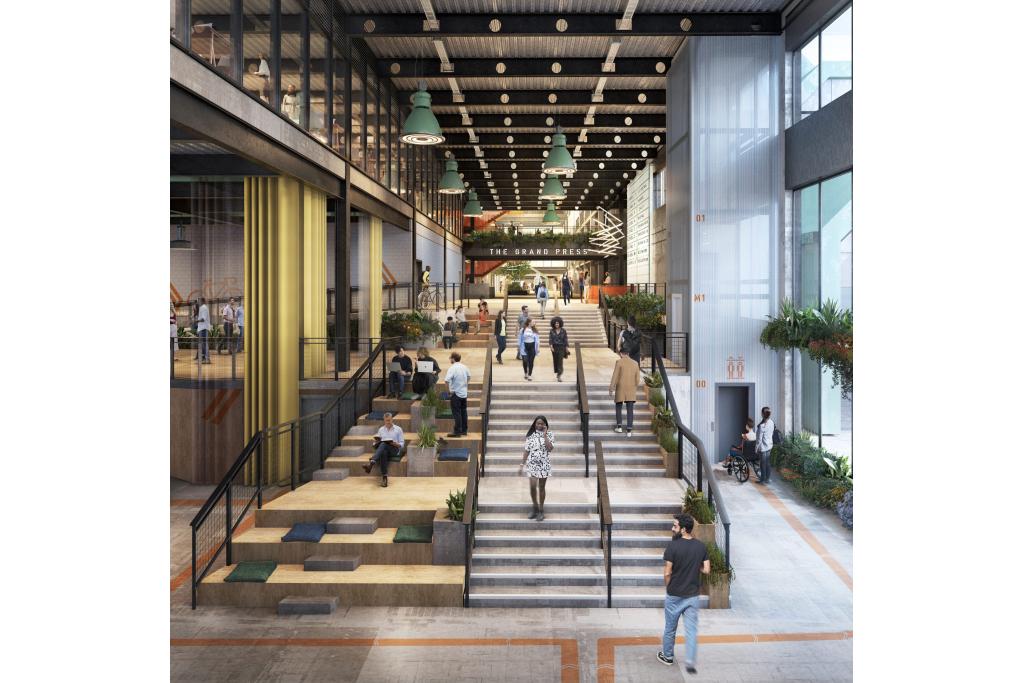 The Grand Press, Canada Water – A Monumental Workspace for Ambitious Enterprises