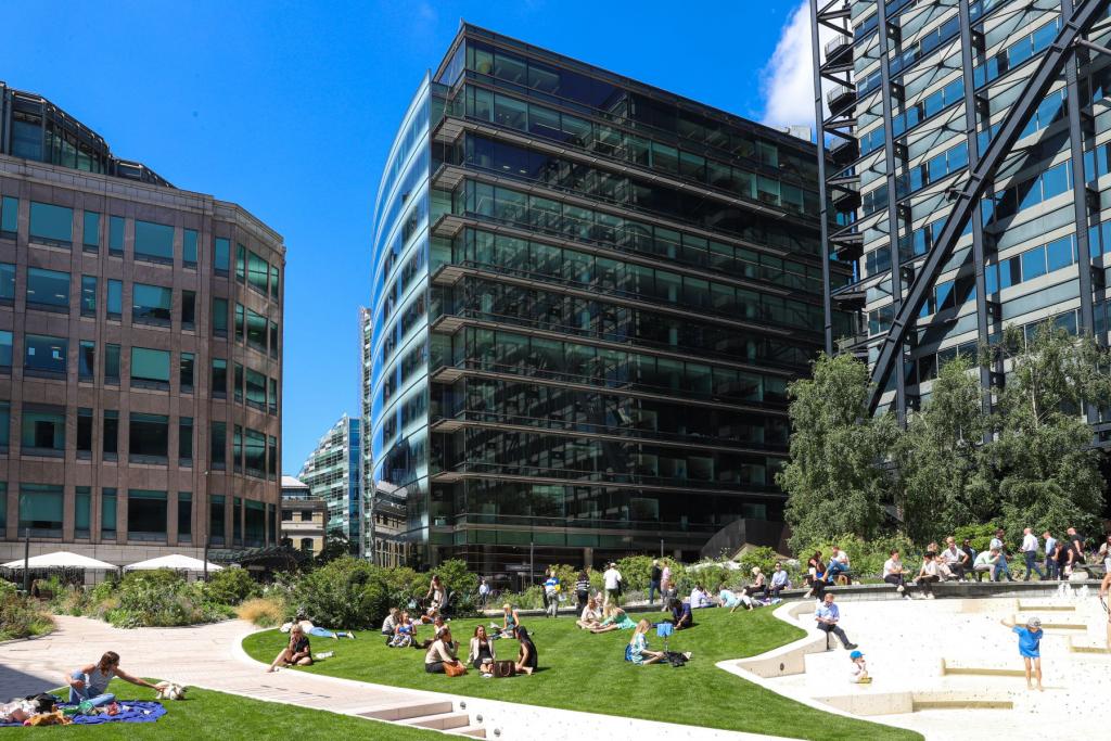 Prime Office Space at 10 Exchange Square – Modern Redesign with Parkside Views