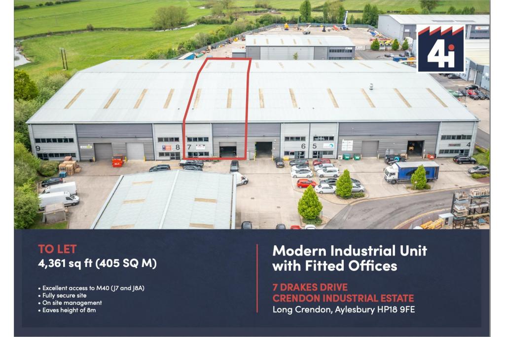 Crendon Industrial Park Warehouse Units - Long Crendon, Buckinghamshire HP18 9RW