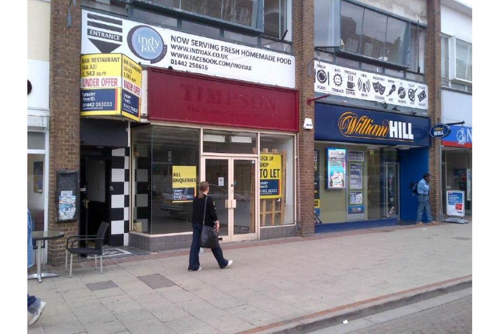 166–168 Marlowes - Shopfront Retail Unit, Hemel Hempstead, Hertfordshire HP1 1BA