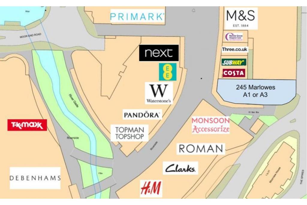 239–245 Marlowes - Shopfront Retail/Residential Unit, Hemel Hempstead, Hertfordshire HP1 1BL