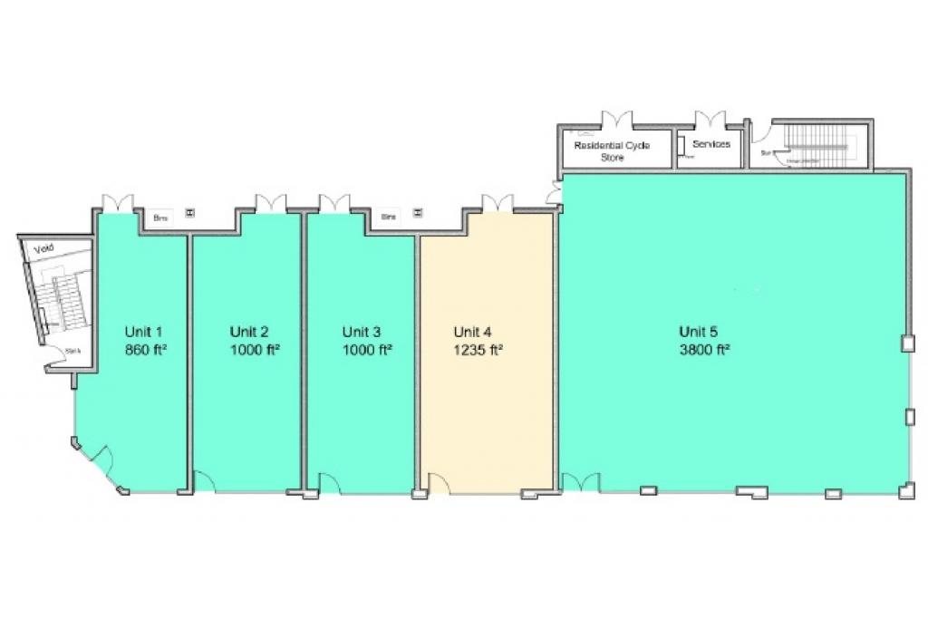 Prince Rupert Dr – Jubilee Square, Shopfront Retail/Residential, Aylesbury, Buckinghamshire HP19 9RA