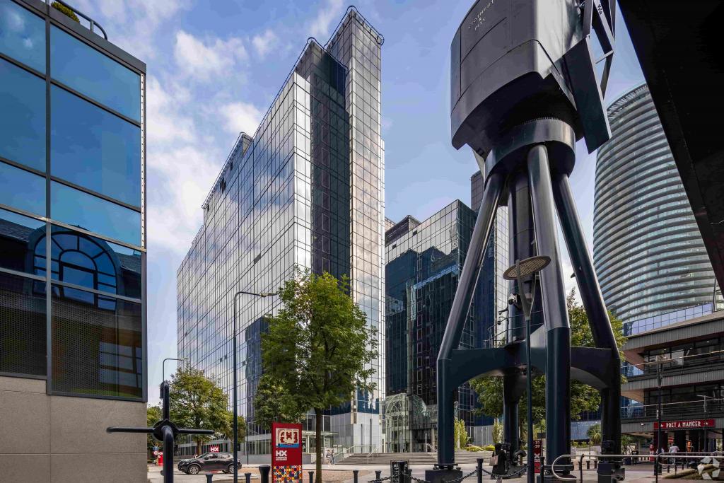 HX1 & 2 Harbour Exchange Square - Exchange Tower Office Space for Rent, Canary Wharf