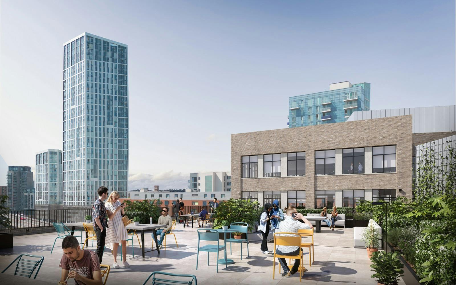 High St - Sugar House Island - Colour Works Office Space, Stratford, London E15 2LD