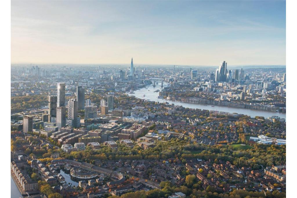 Modern Riverside Living at Canada Water – The Founding