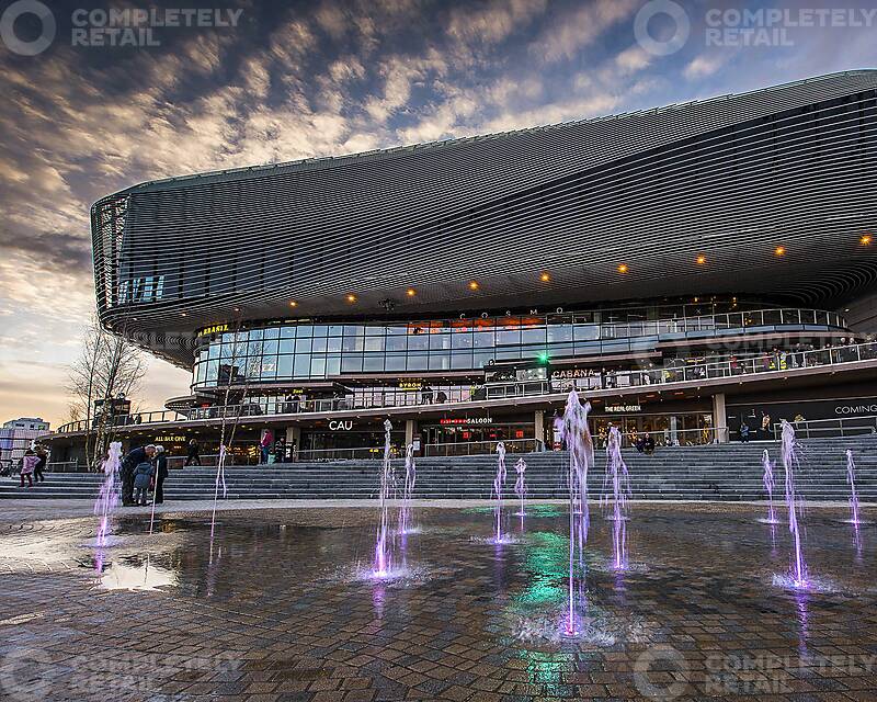 Westquay in Southampton (postcode SO15 1QD) is the South Coast’s