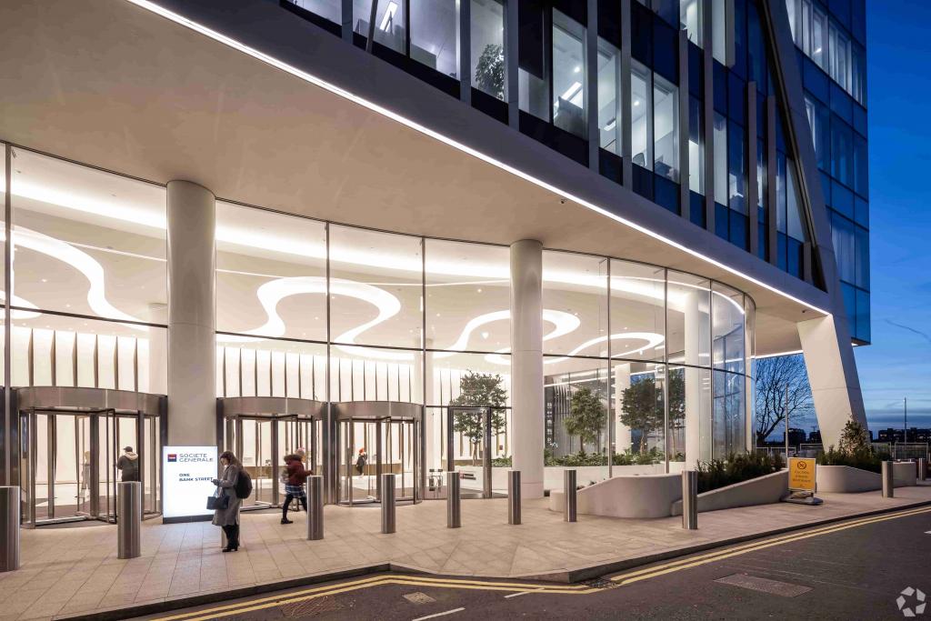 1-5 Bank St - Premium Office Space for Rent, One Bank Street, Canary Wharf, London