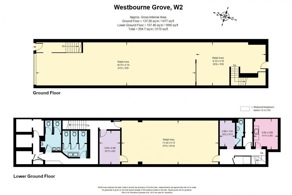 107 Westbourne Grove - Shopfront Retail/Residential, London W2 4UW