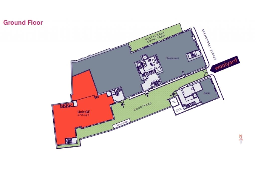 52-58 Bermondsey Street - Woolyard Office Space, Bermondsey, London SE1 3UD