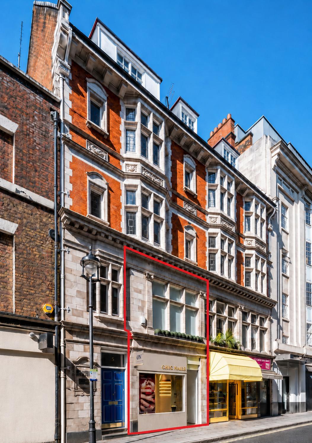 5 Stafford St - Retail Shopfront/Residential Property, Mayfair, London W1S 4RR
