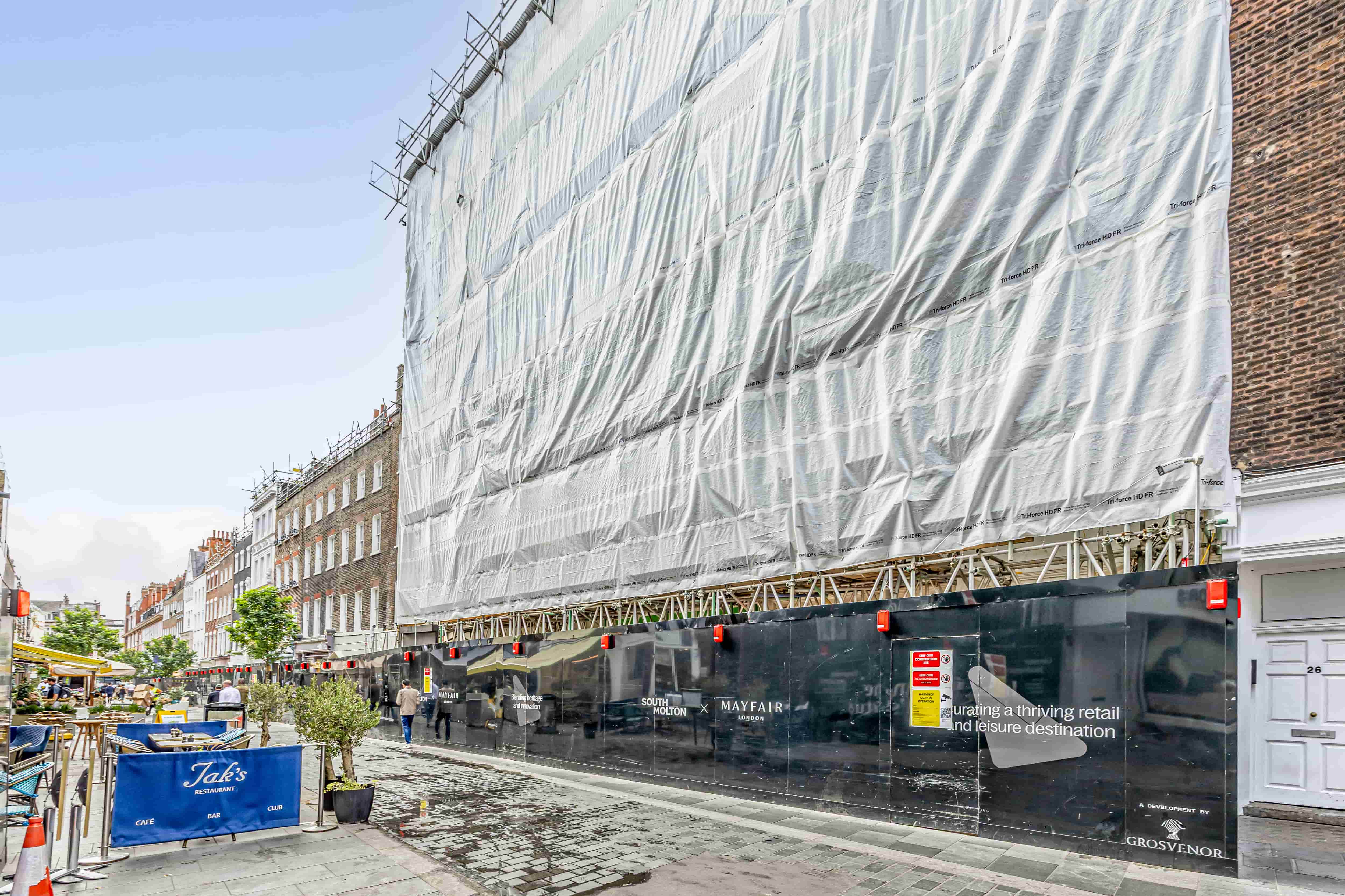 10-27 South Molton Street - Retail Shopfront & Residential Development, Mayfair, London W1K 5QT