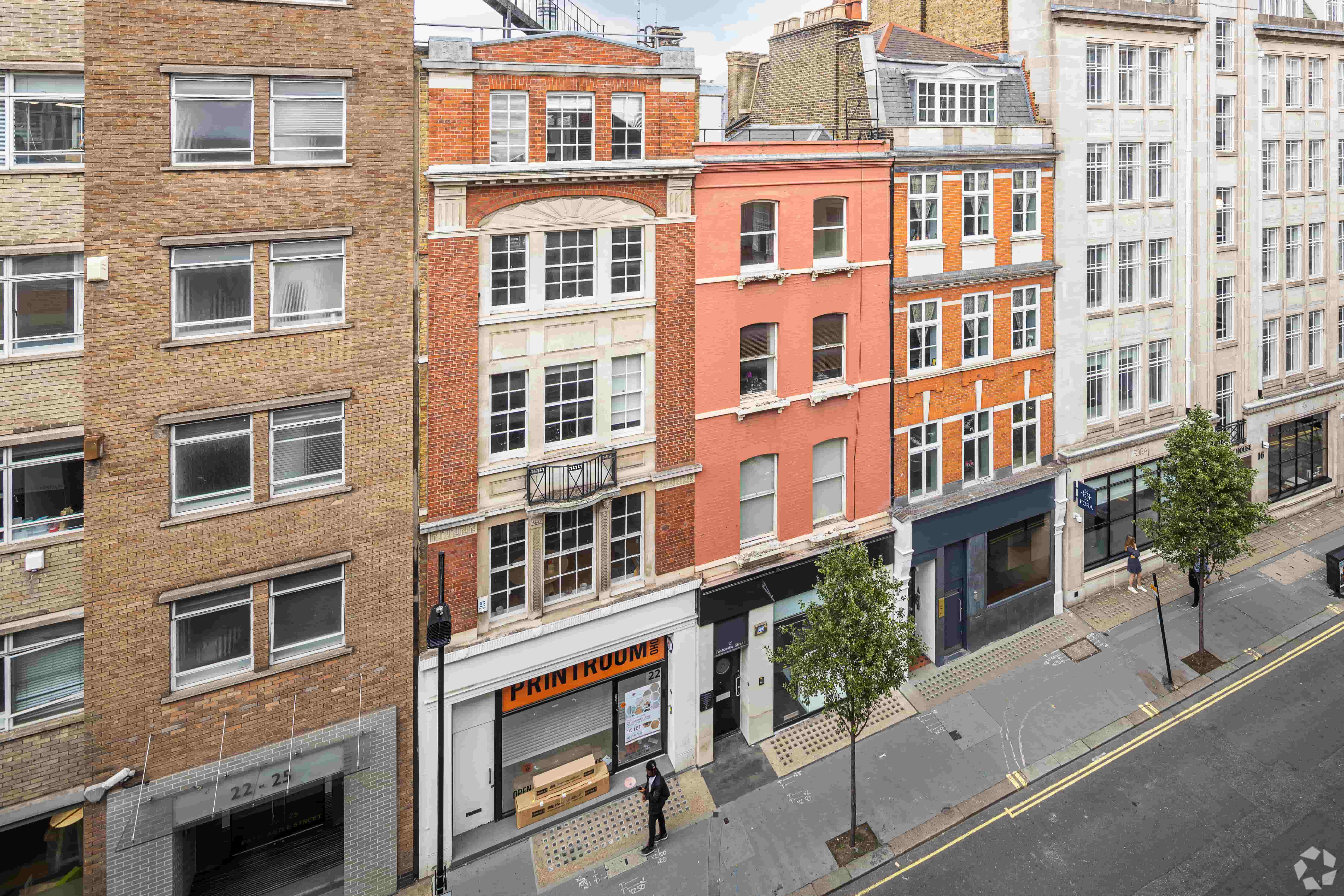 22 Eastcastle St - Office Space for Rent, Noho, London W1W 8DE