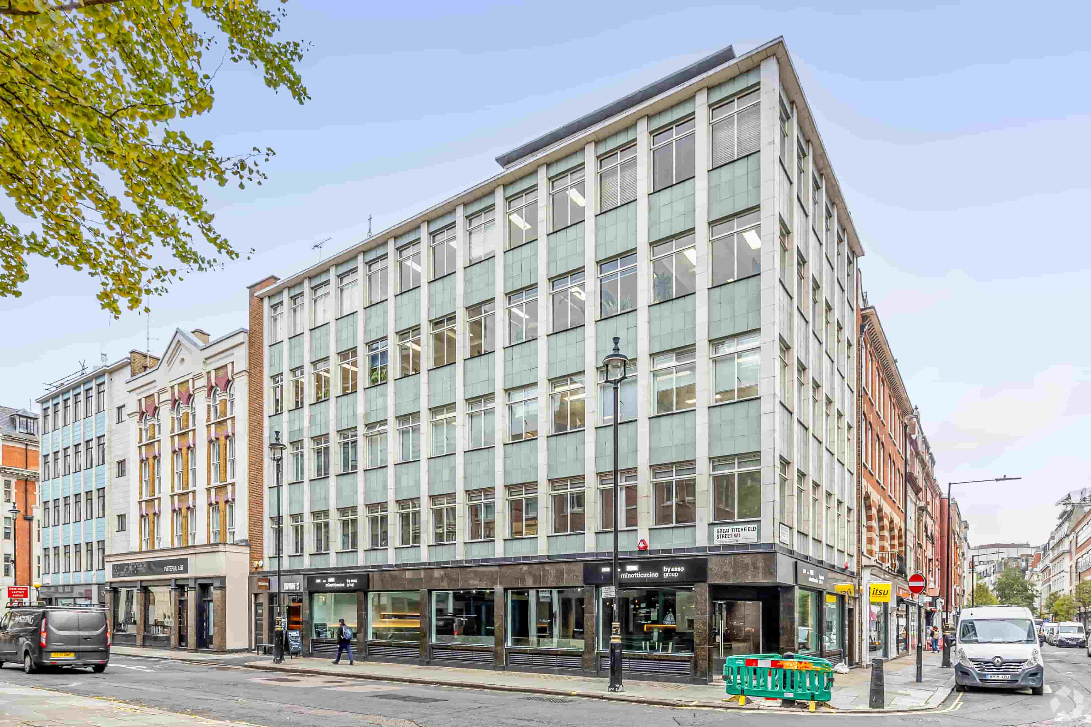 41-42 Eastcastle St - Fishlow House - Office Space for Rent, Noho, London W1W 8DU