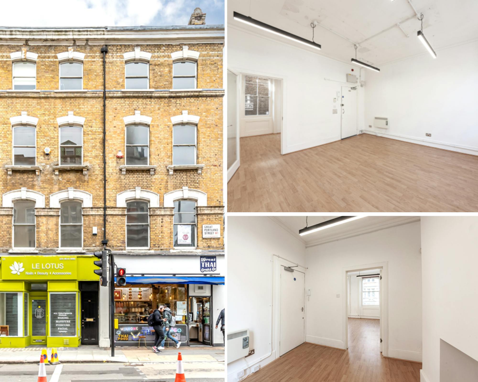 51 Great Portland St - Office Space for Rent, Noho, London W1W 7LF