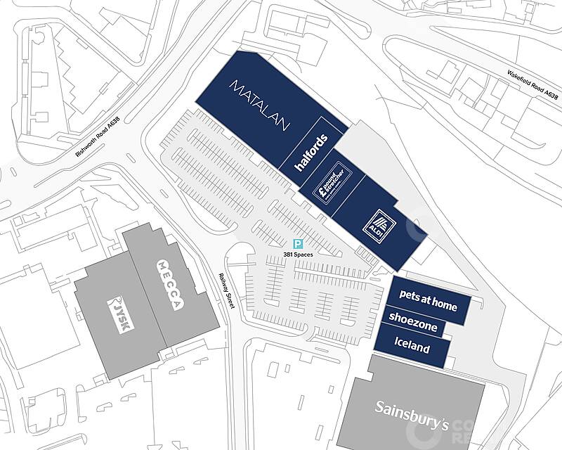Rishworth Centre & Railway Street Retail Park – Dewsbury, West Yorkshire