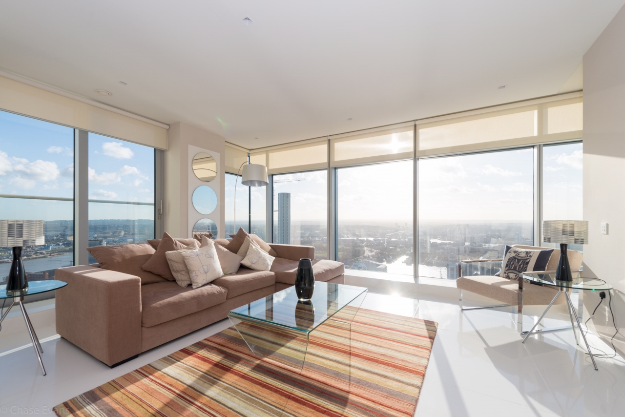 Pan Peninsula, East Tower, Canary Wharf – 3 Bedroom Apartment to Rent – £5,091 pcm
