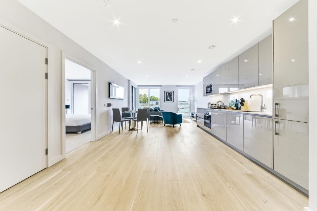 Luxury One Bedroom Apartment for Rent – Weymouth Building, Elephant Park SE17 – 617 sq ft –