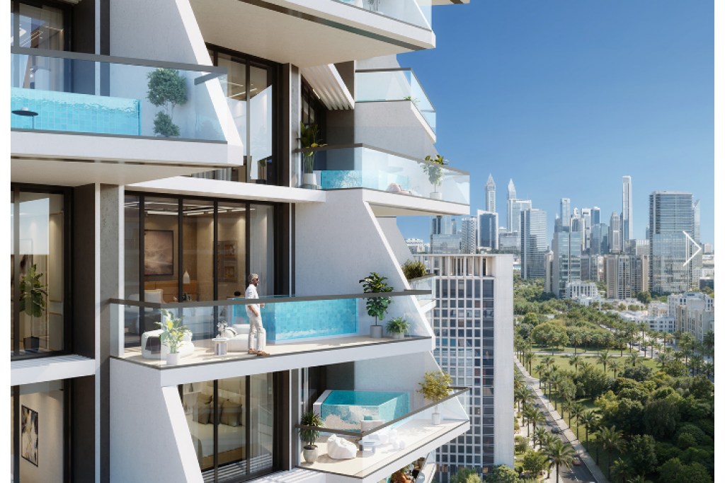 Binghatti Grove – One Bedroom Apartment – Jumeirah Village Circle, Dubai