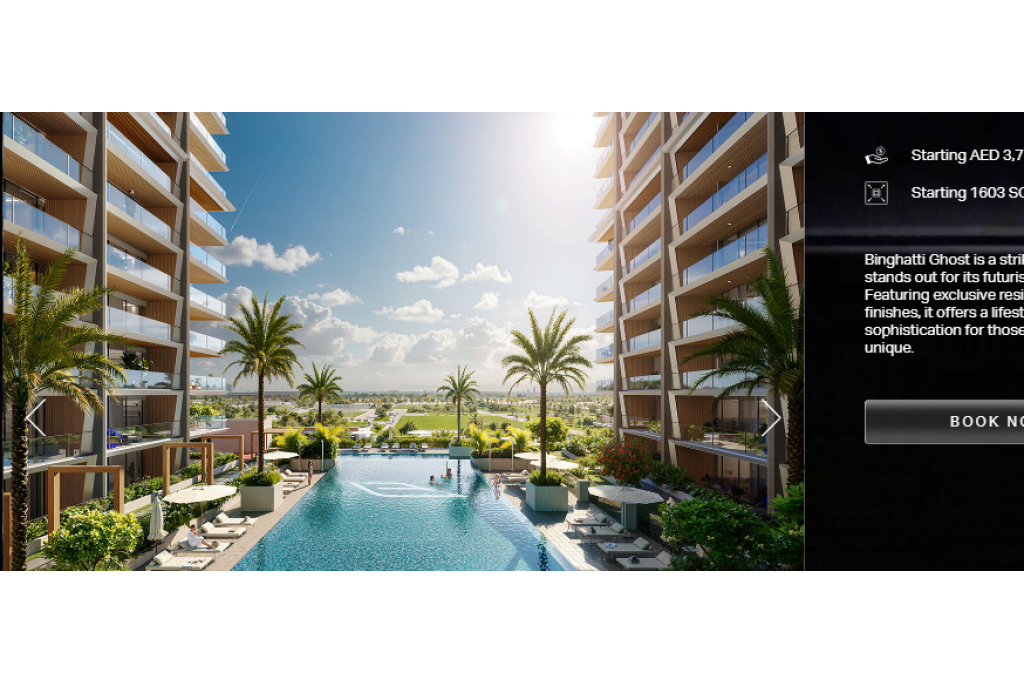Three Bedroom Apartment – Binghatti Ghost, Dubai – From AED 3,749,999